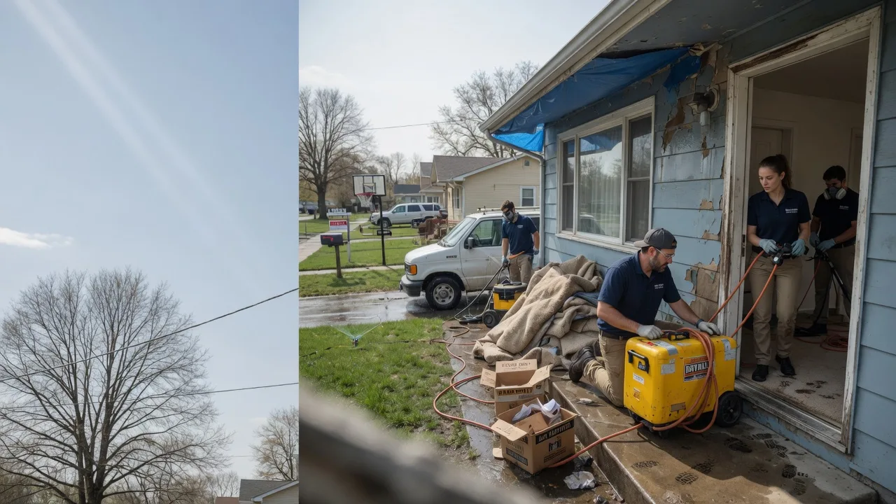 Basement Flood Cleanup in Dunbridge, OH near me
